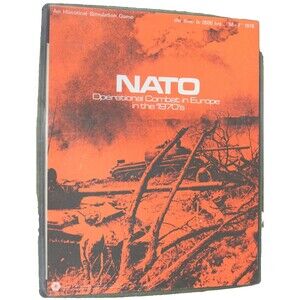 NATO Operational Combat in Europe in the 1970’s Simulation 1973 SPI 24780